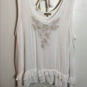 Democracy Sleeveless Top